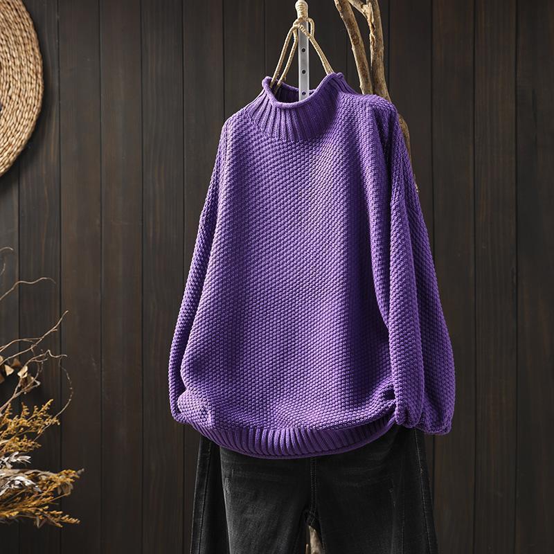 Turtleneck Knitted Sweater