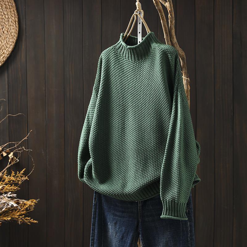 Turtleneck Knitted Sweater