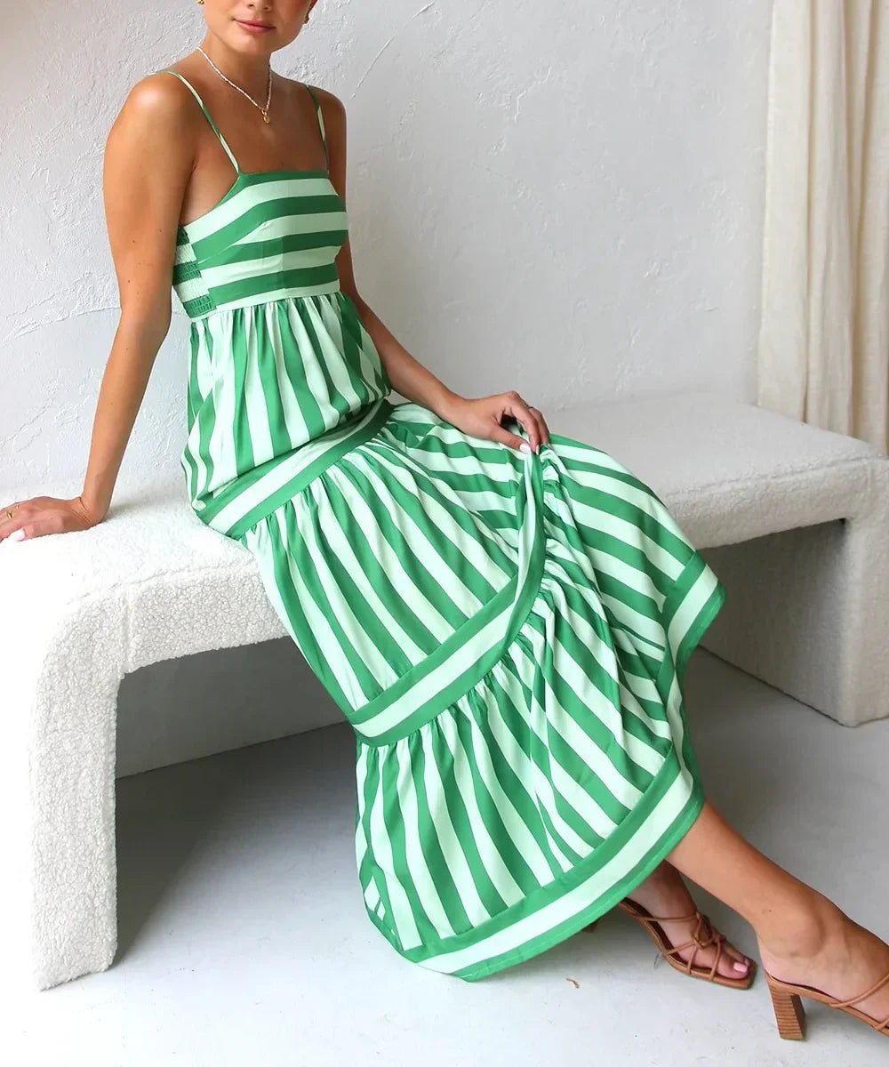 Candy | Stripe Maxi Dress