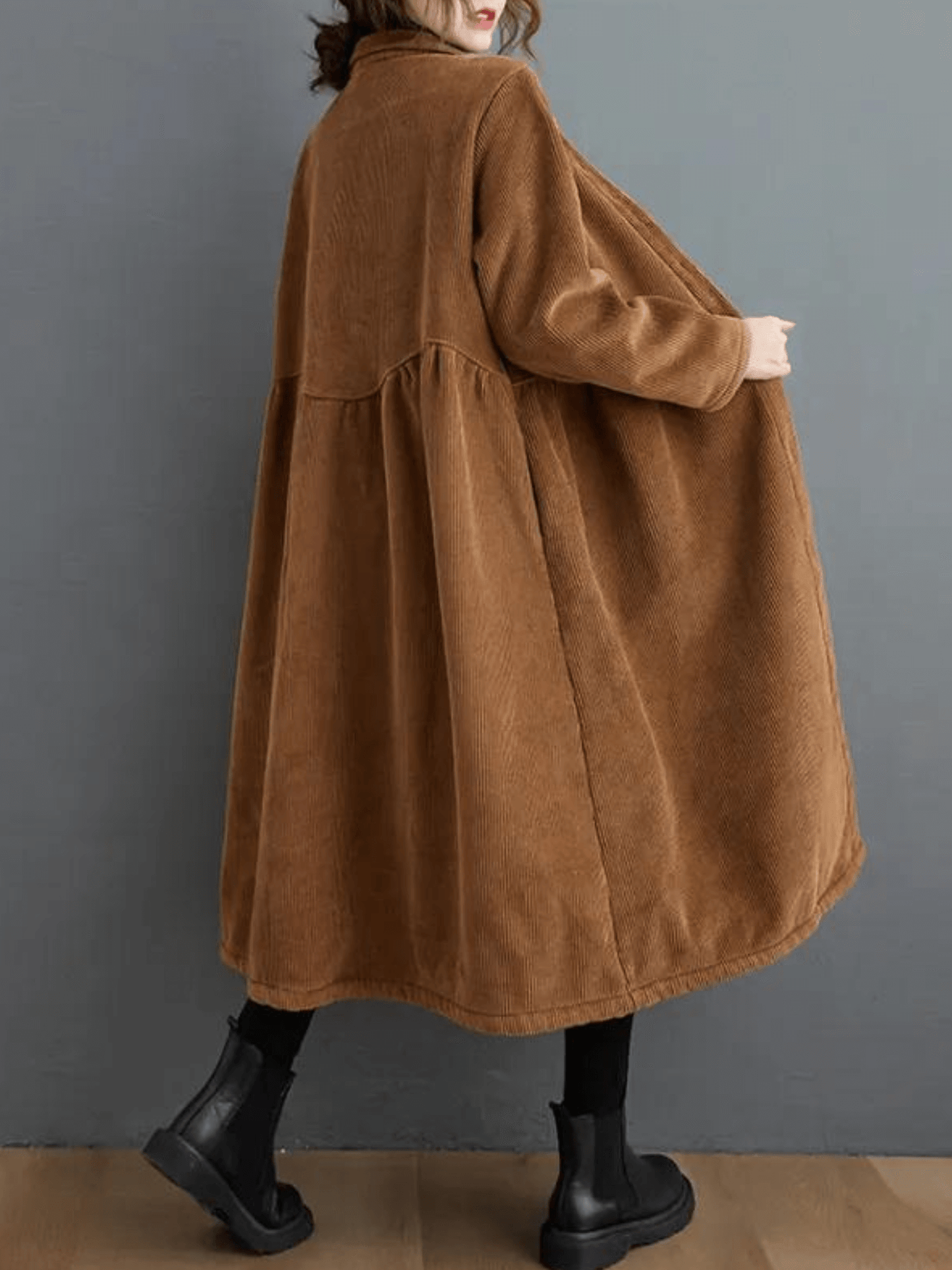 Women's Corduroy Trench Coats