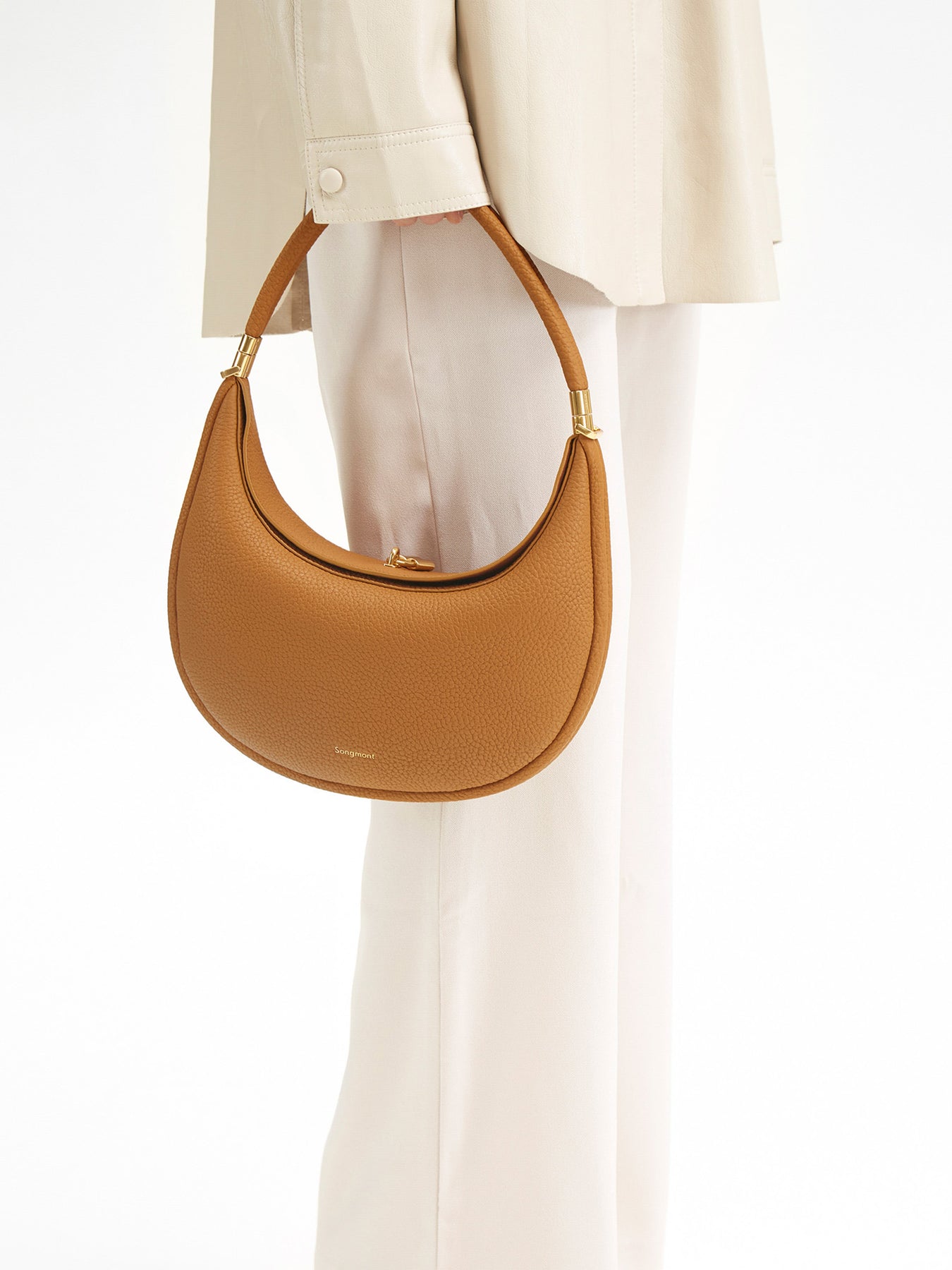 LunaGlow™ - Crescent Shoulder Bag