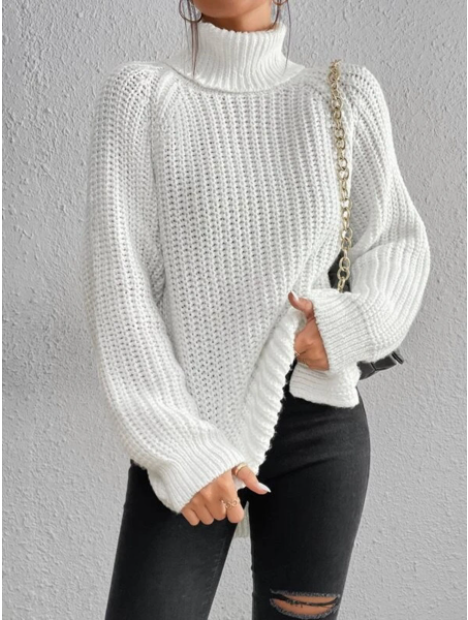 Rosie - New Knitted Slim Turtleneck Sweater