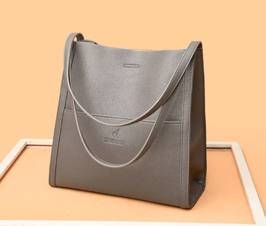 Carolina - Simple Solid Color PU Leather Shoulder Bag