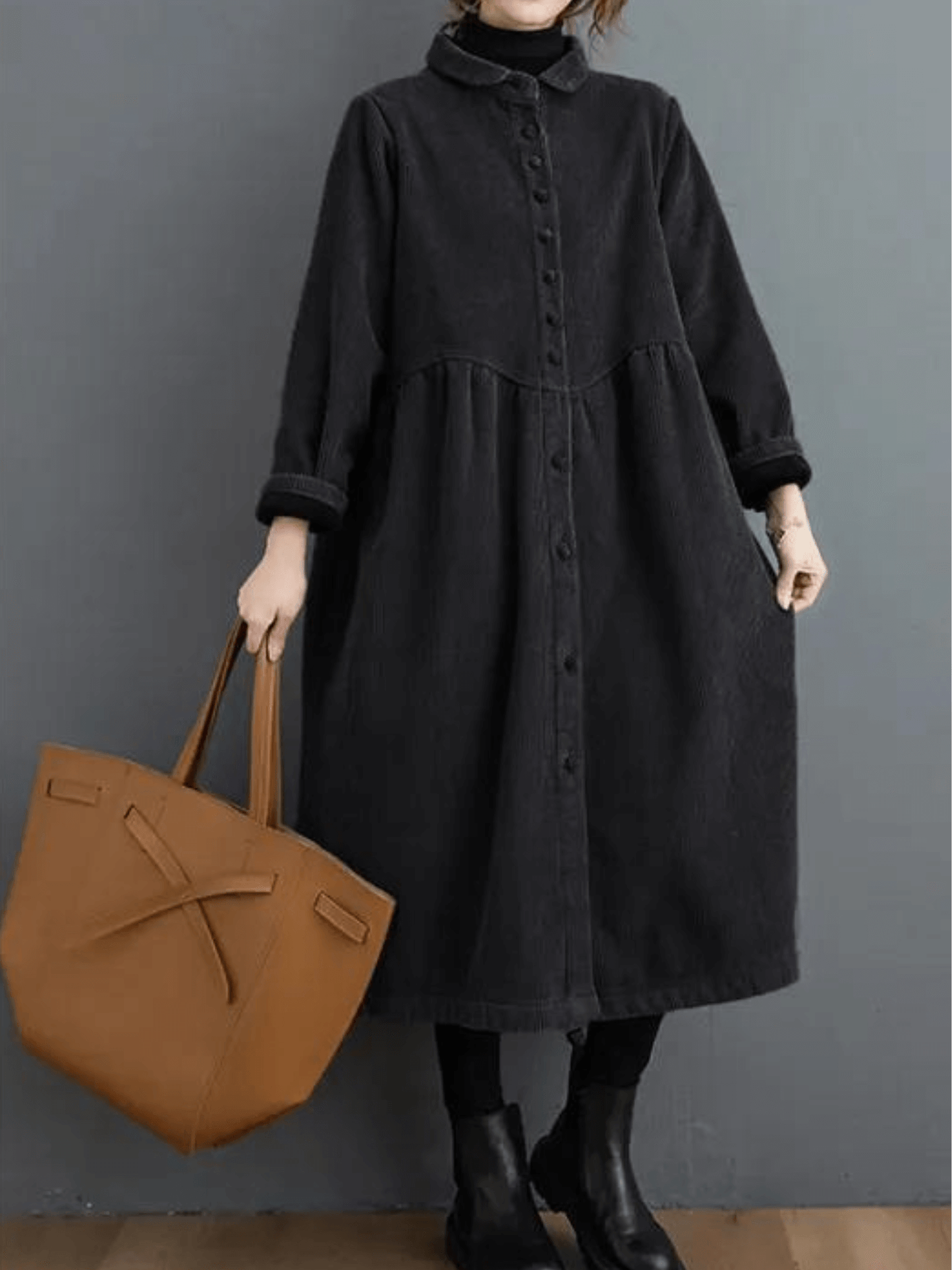 Women's Corduroy Trench Coats