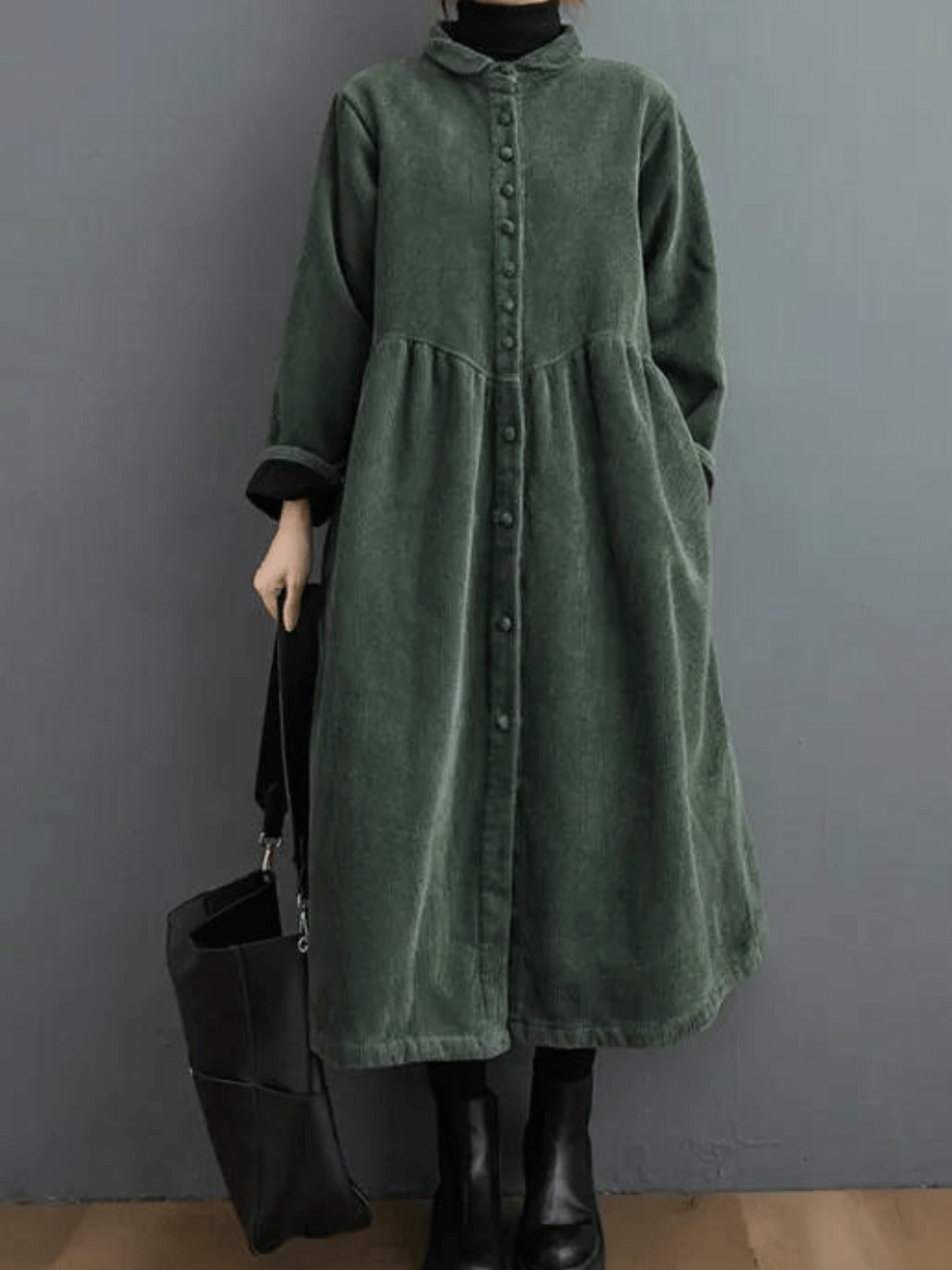 Women's Corduroy Trench Coats