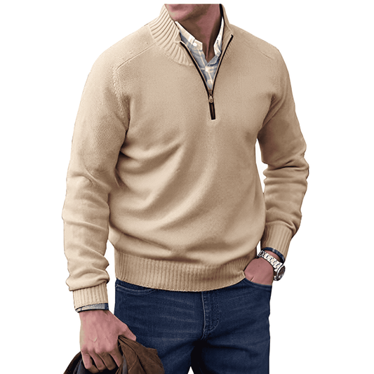 Anthony™ - Elegant Jumper With Zip 