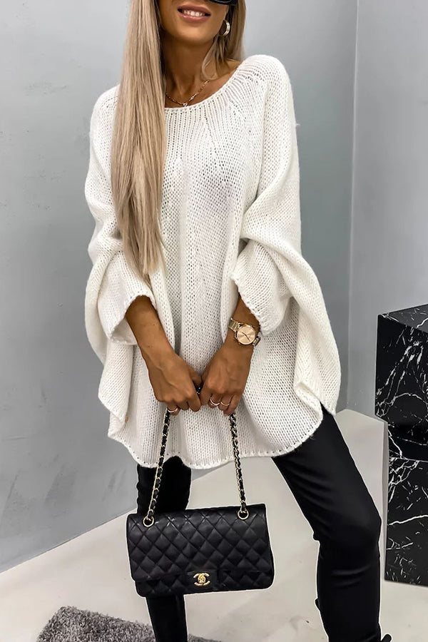 Chantal | Comfy Knitted Sweater With Round Neck