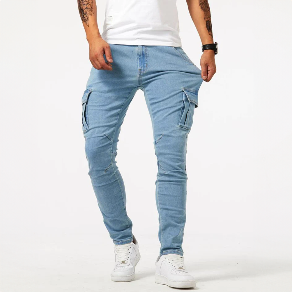 Urban Denim Cargo Jeans