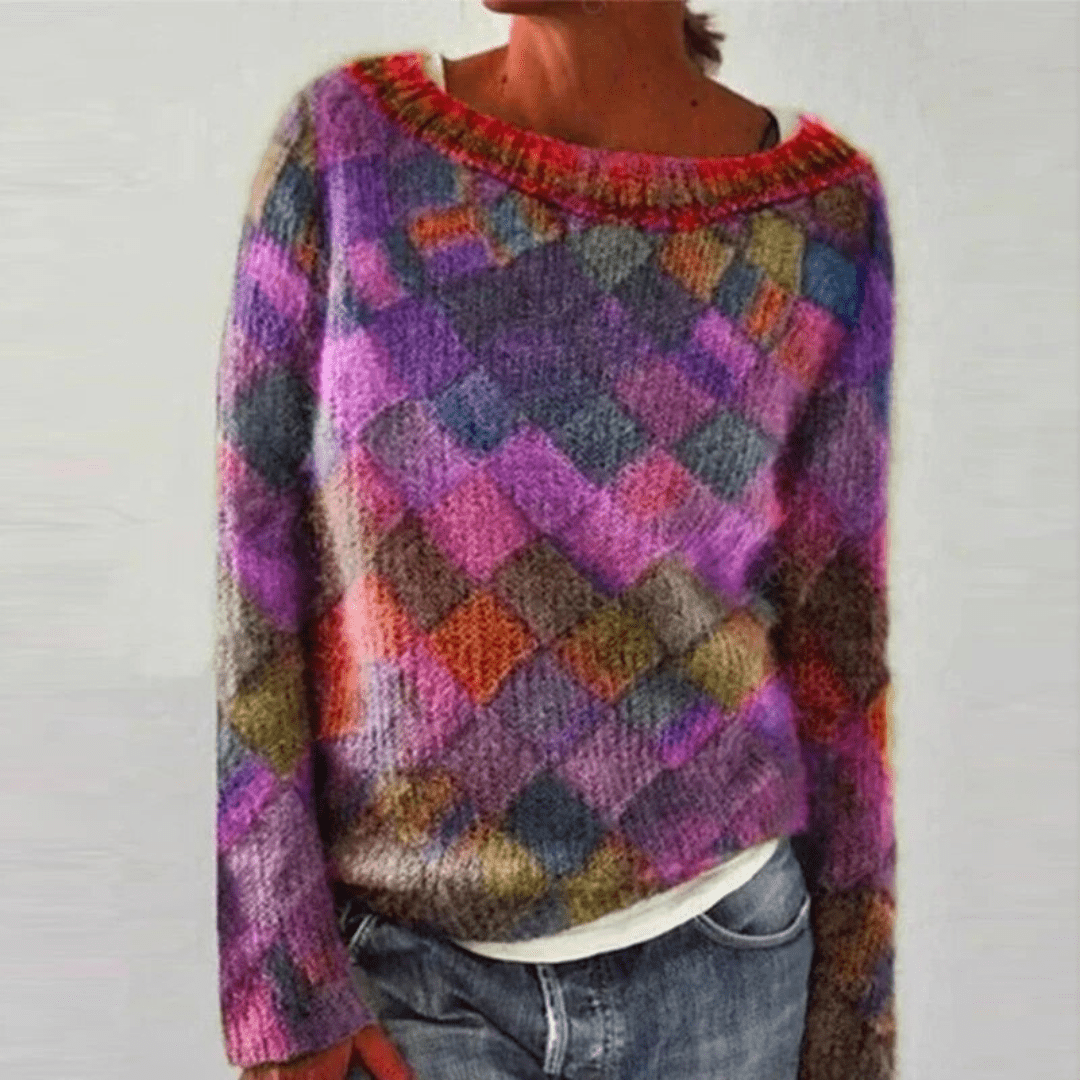 Ruby™ - Rebels O-Neck Knitted Sweater