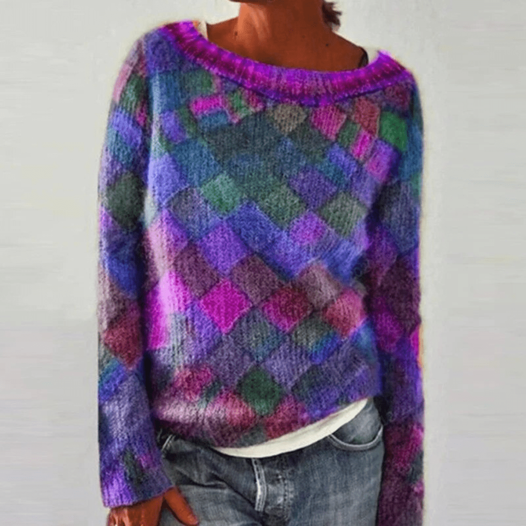 Ruby™ - Rebels O-Neck Knitted Sweater