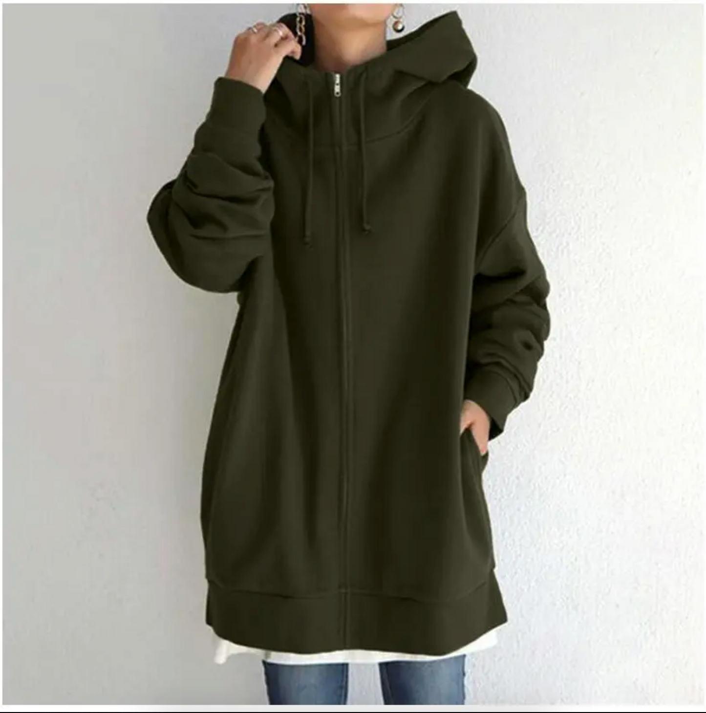 Cozy Oversized Pullover Hooded Coat 