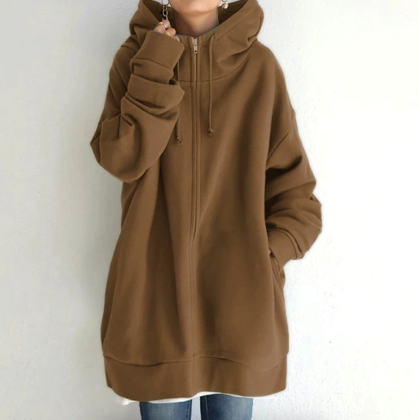 Cozy Oversized Pullover Hooded Coat 