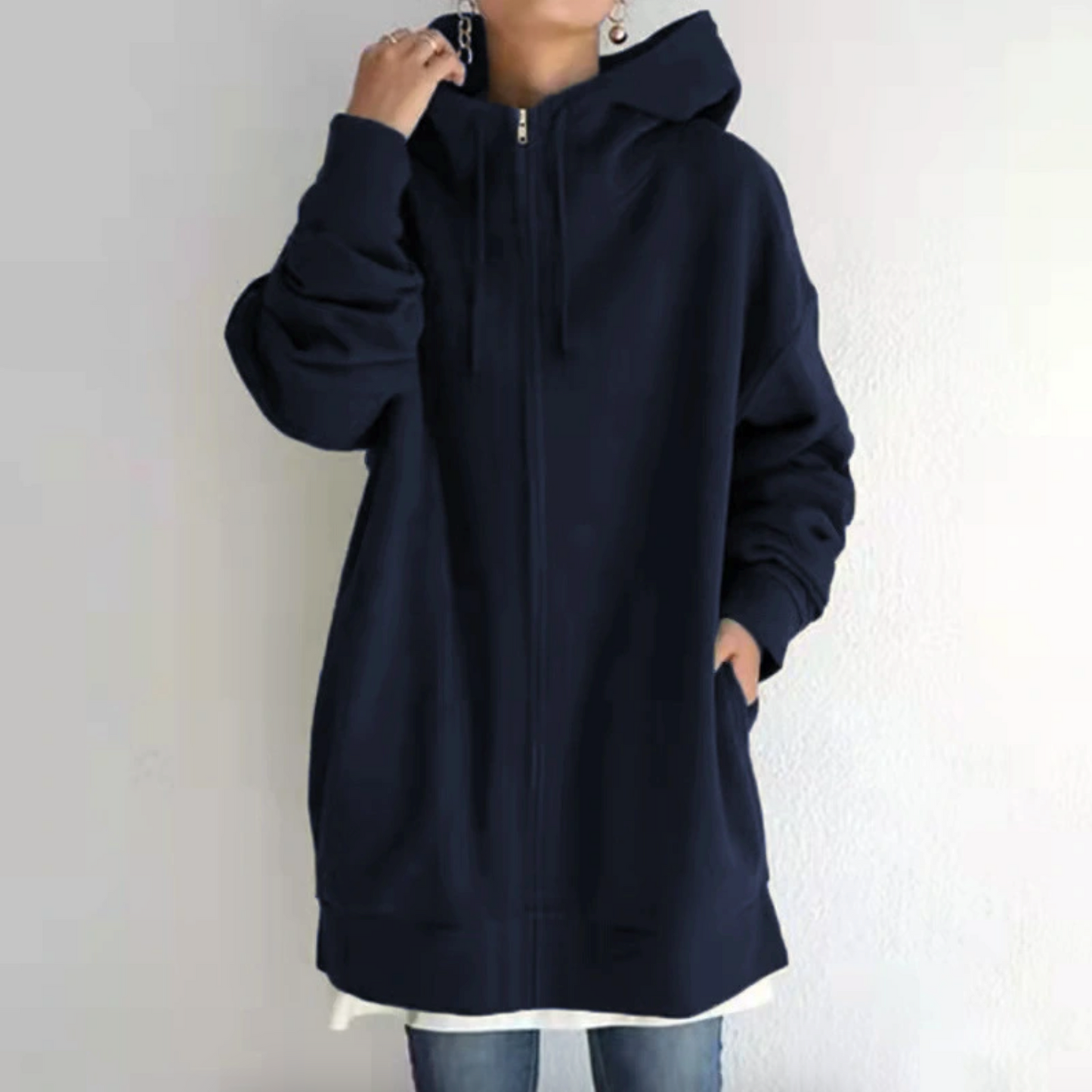 Cozy Oversized Pullover Hooded Coat 