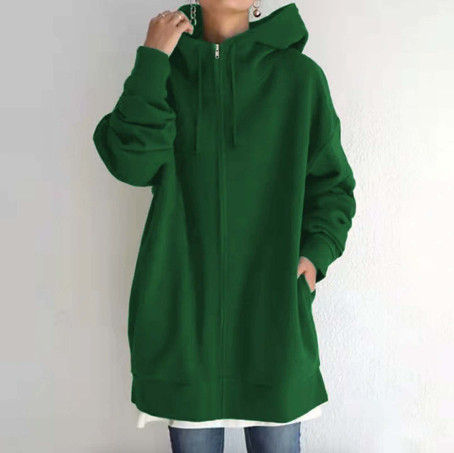 Cozy Oversized Pullover Hooded Coat 