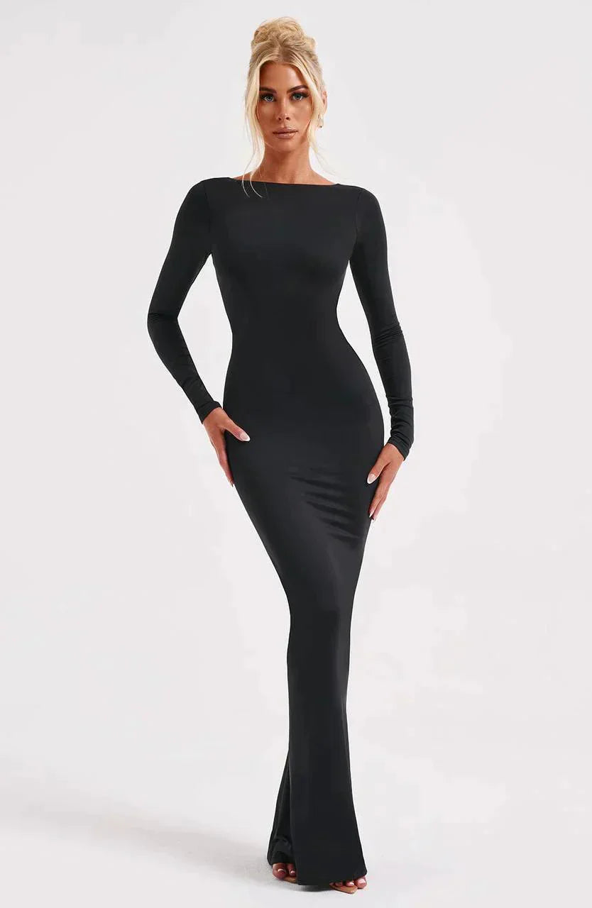 Filou's - Deep Cut Long Dress