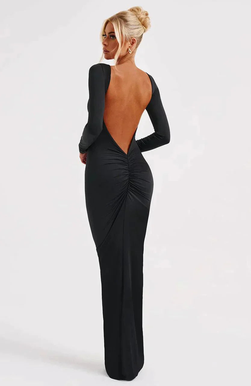 Filou's - Deep Cut Long Dress