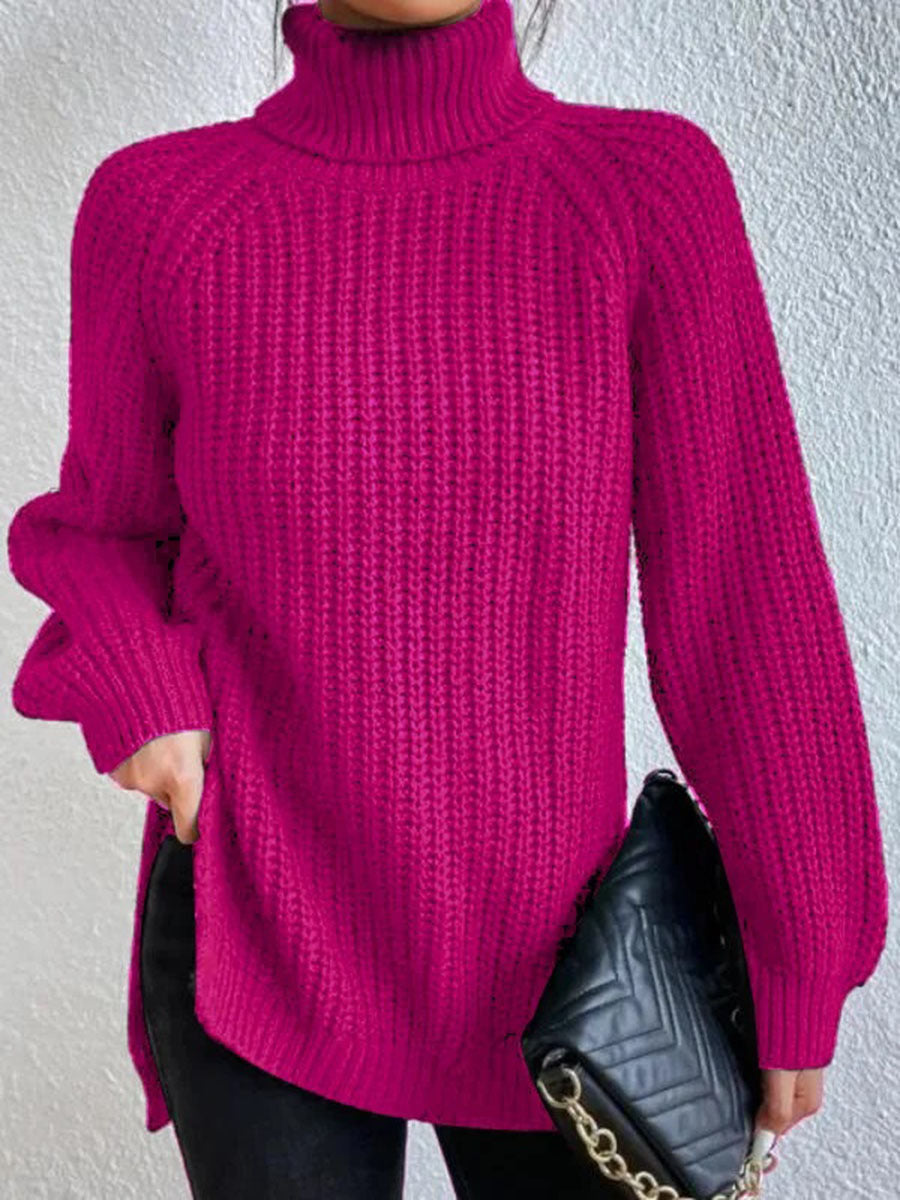 Rosie - New Knitted Slim Turtleneck Sweater