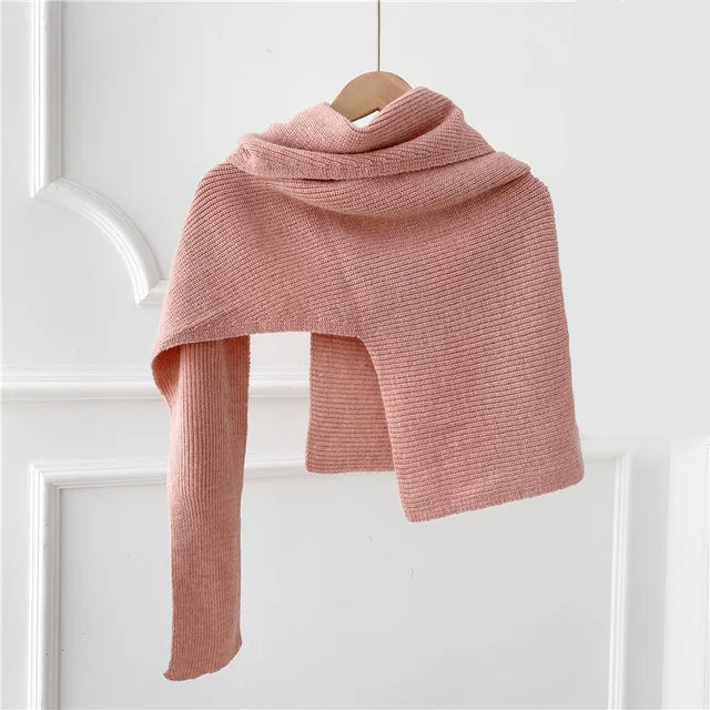 Olivia Klein Cozy Knit Scarf