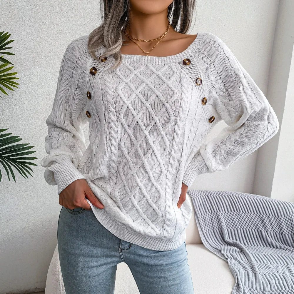 Lidia - Stylish Long Sleeve Jumper 