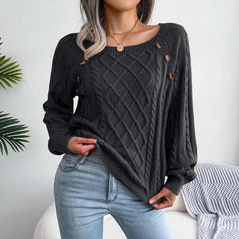 Lidia - Stylish Long Sleeve Jumper 