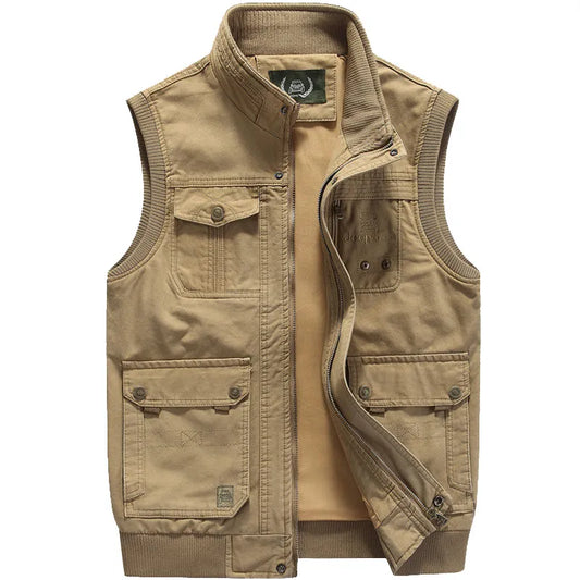 John - Vintage Style Multi-Pocket Vest