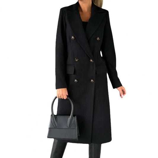 Women's Lapel Winter Jacket - Warmth With a Stylish Twist. 