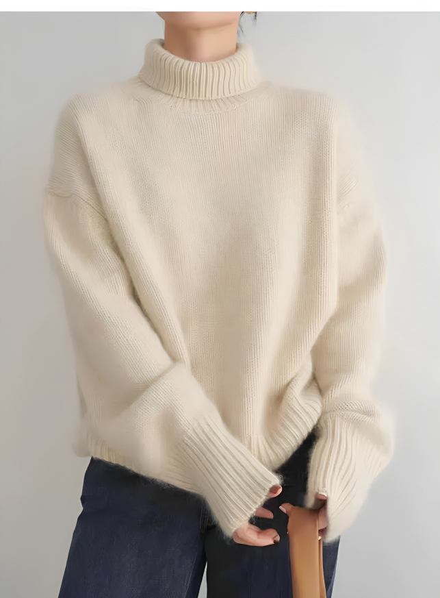 Sophia - Cashmere Turtleneck Sweater