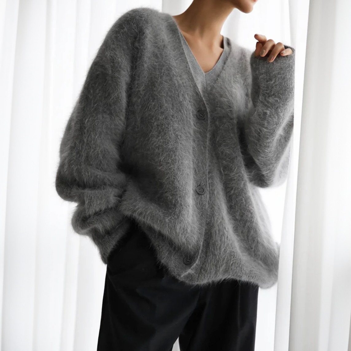 The Aurablend™ Cashmere Couture Cardigan