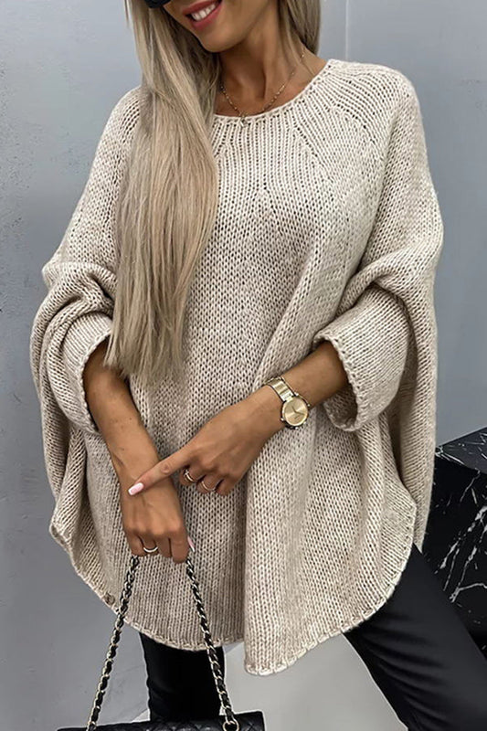 Chantal | Comfy Knitted Sweater With Round Neck