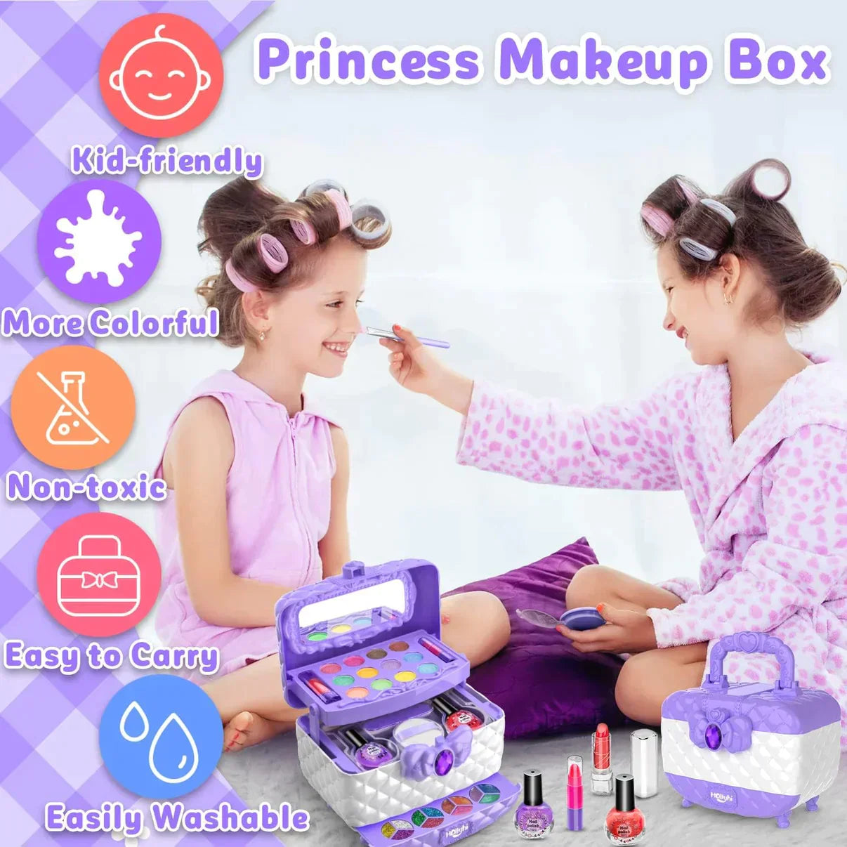 Washable makeup kit for kids