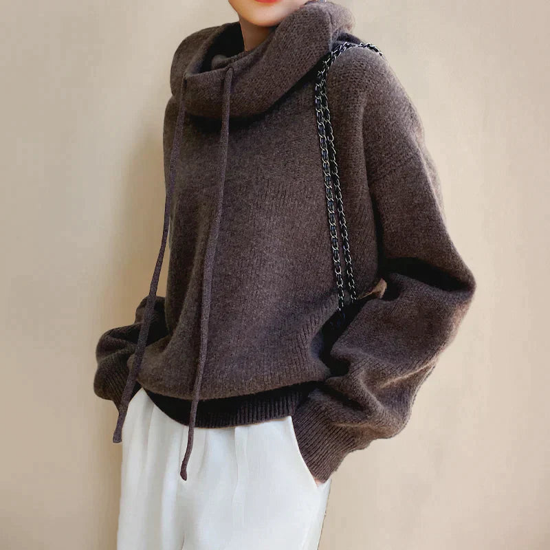 L'Amourelle - Merino wool turtleneck sweater