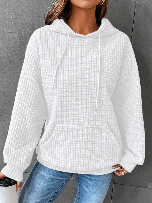 Casual Plain Hoodie