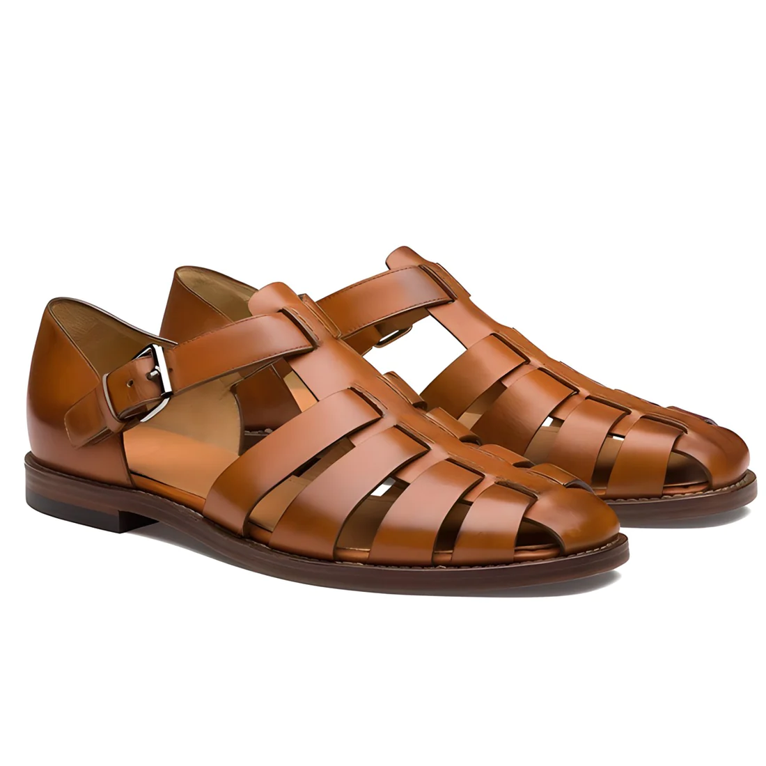 Robert - Men's leather sandals