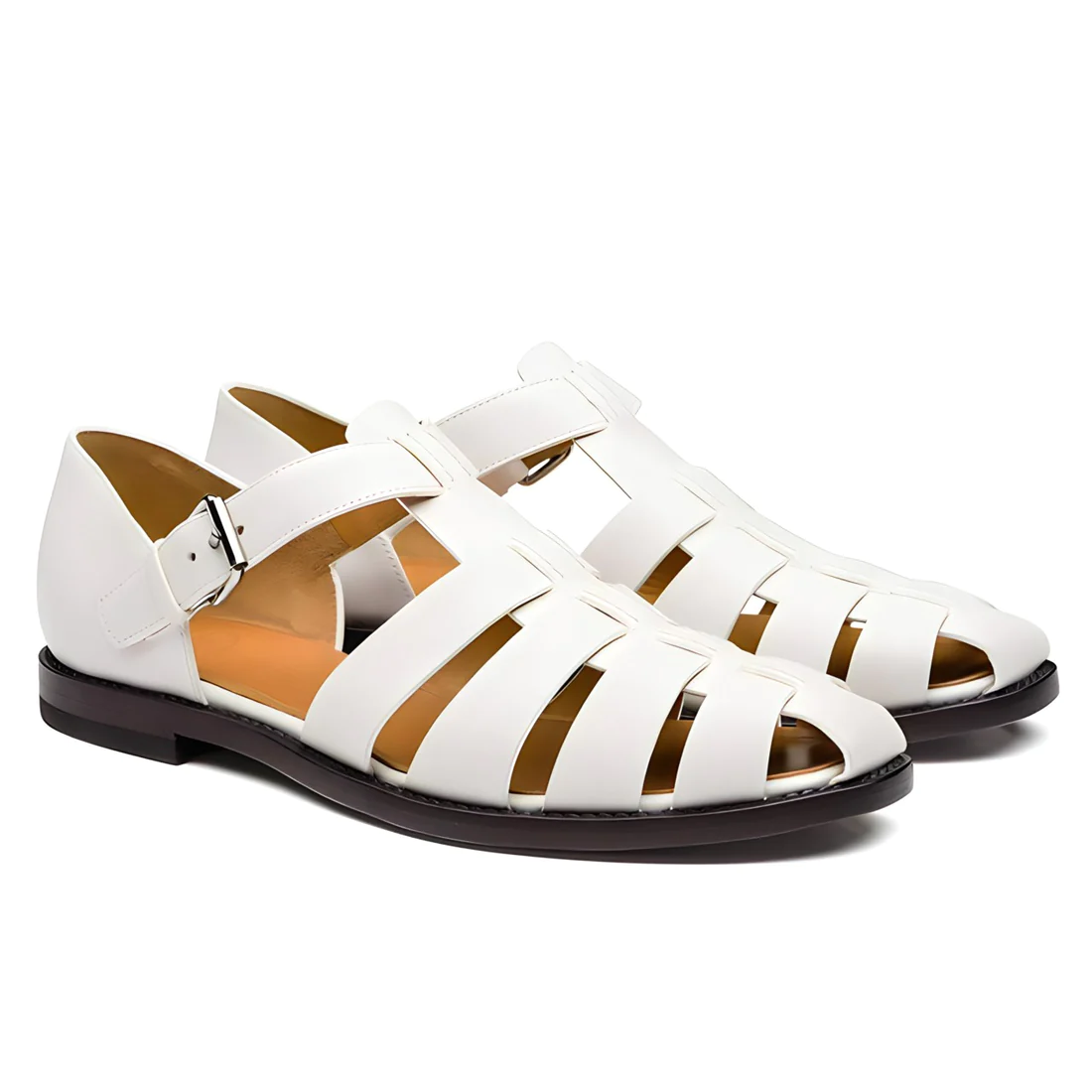 Robert - Men's leather sandals