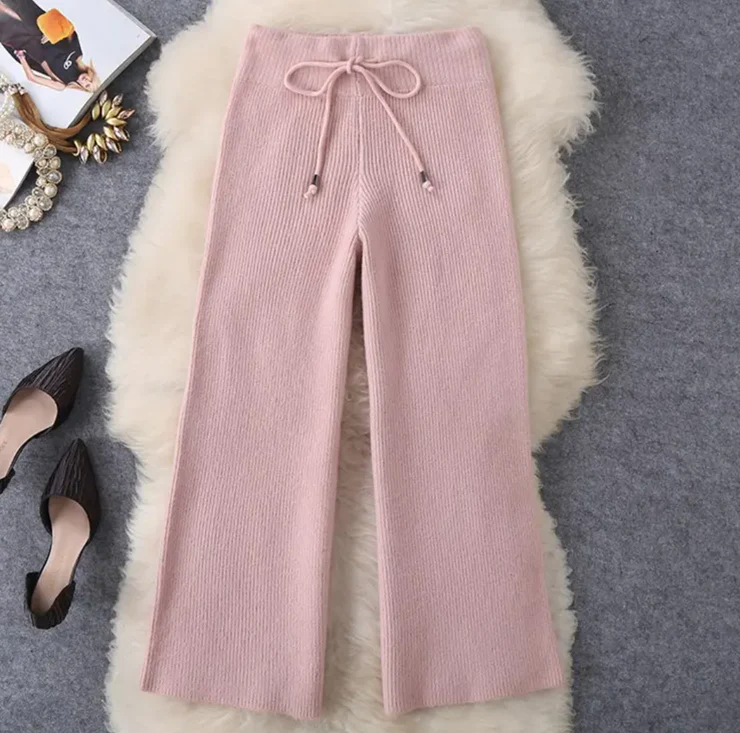 Katy - Pink Long Sleeve Two Piece Set