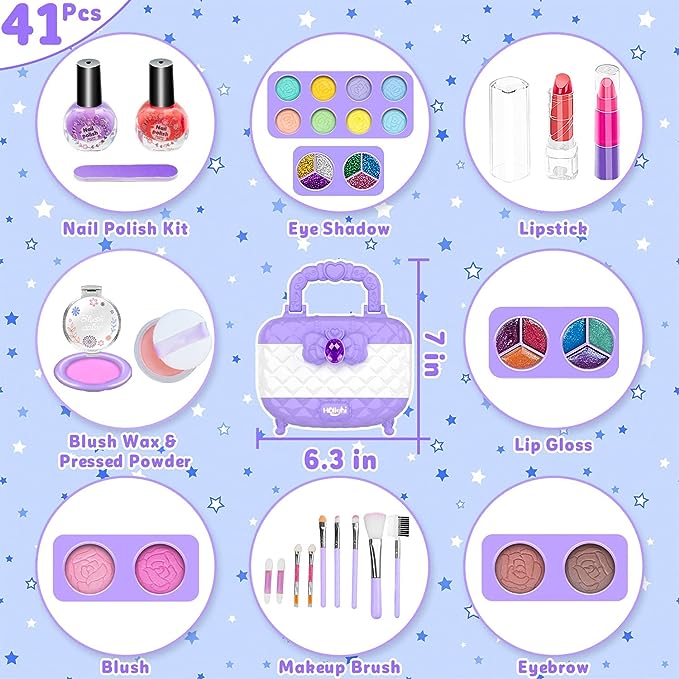 Washable makeup kit for kids