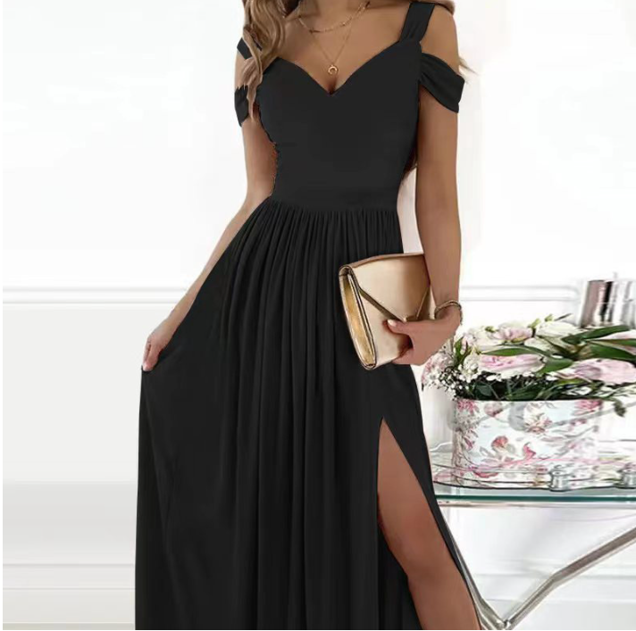 Single strap maxi dress 