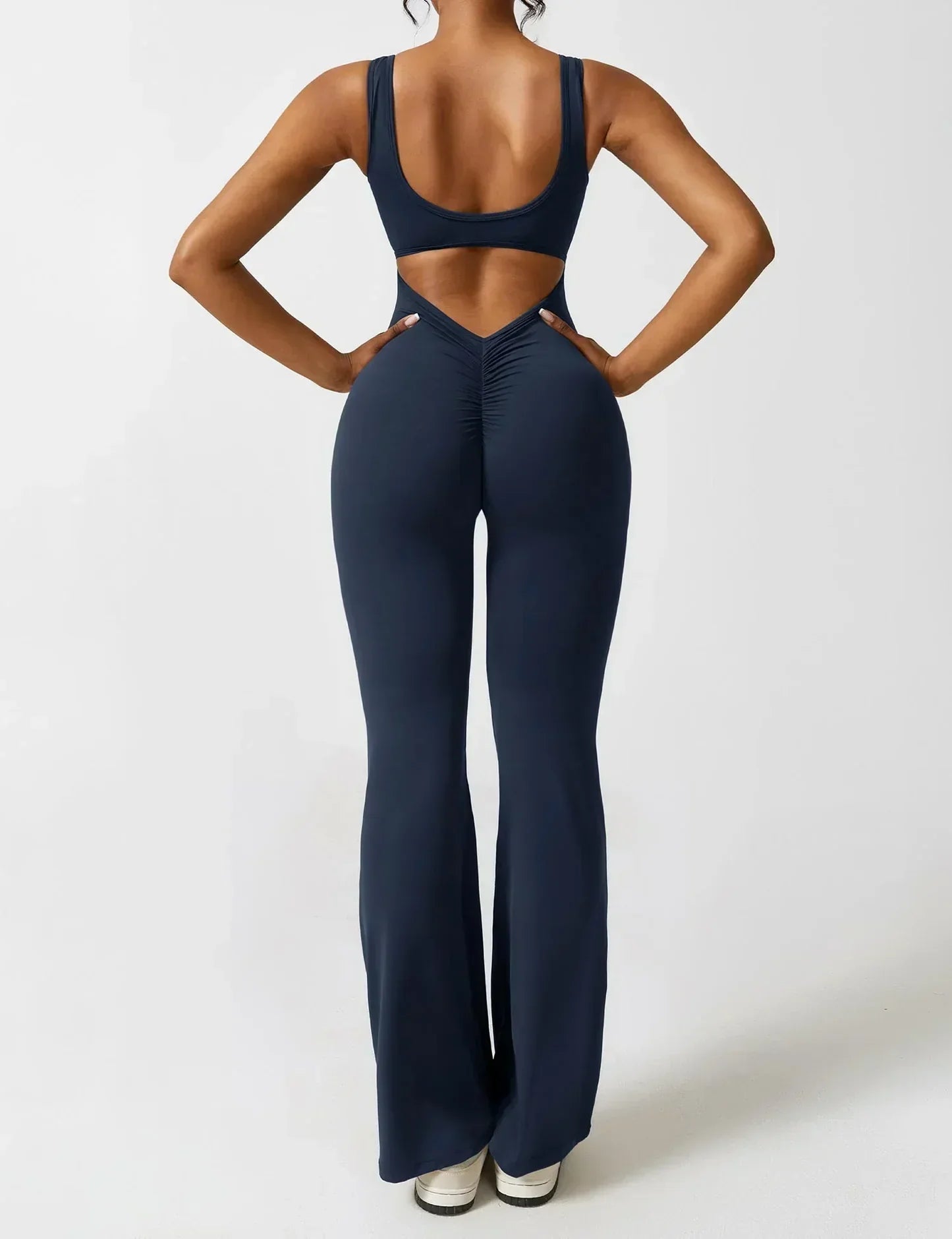 Sheyla - Bodycon flared jumpsuit