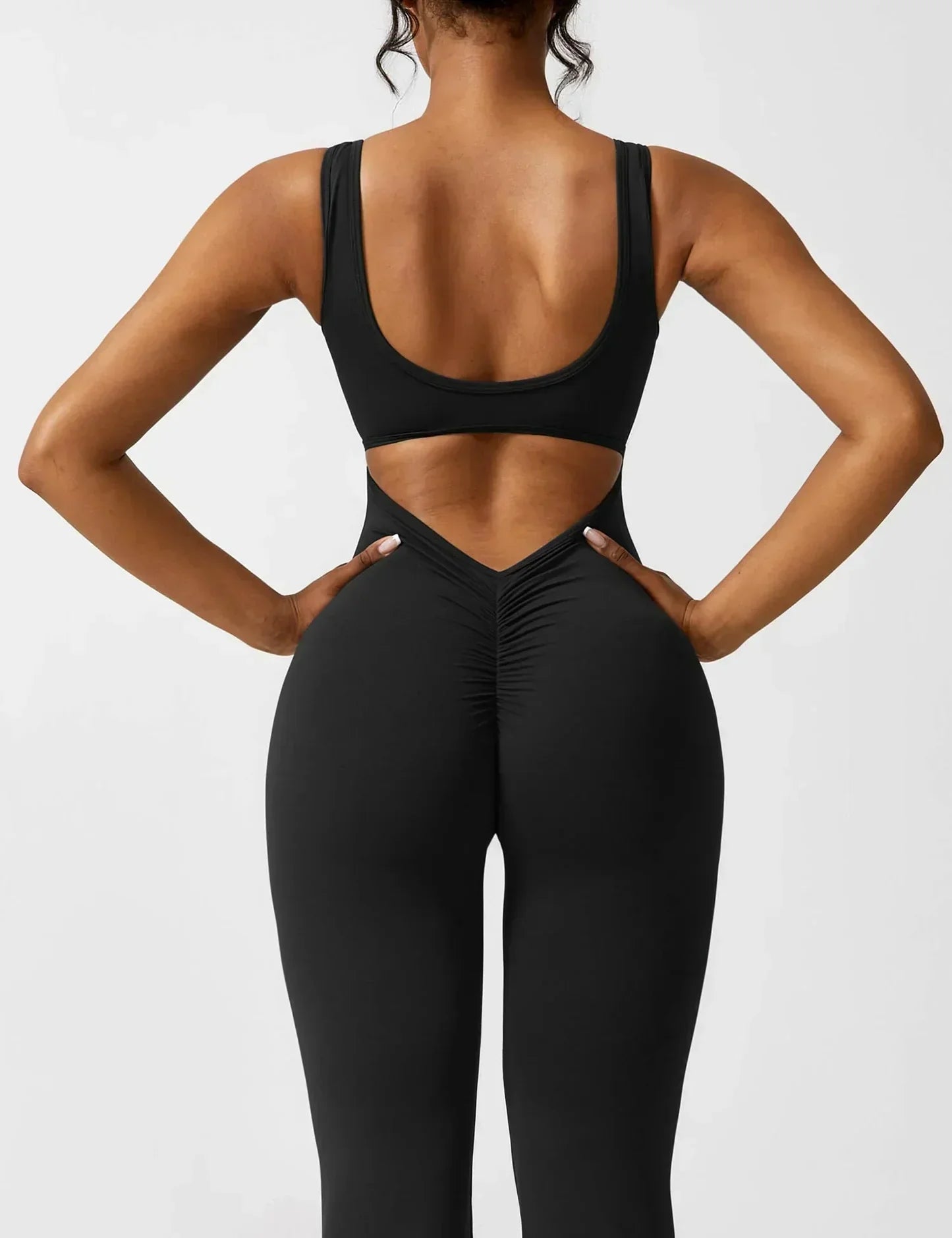 Sheyla - Bodycon flared jumpsuit