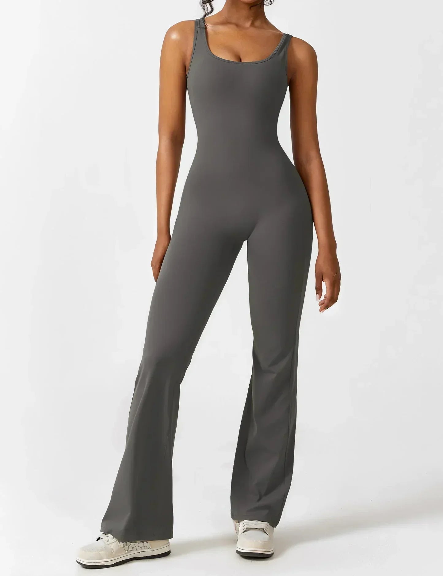 Sheyla - Bodycon flared jumpsuit