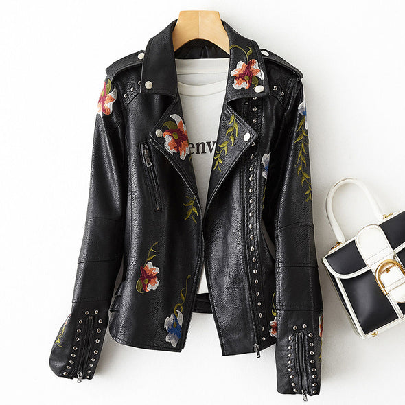 L’ateribélle Edgy Leather Jacket