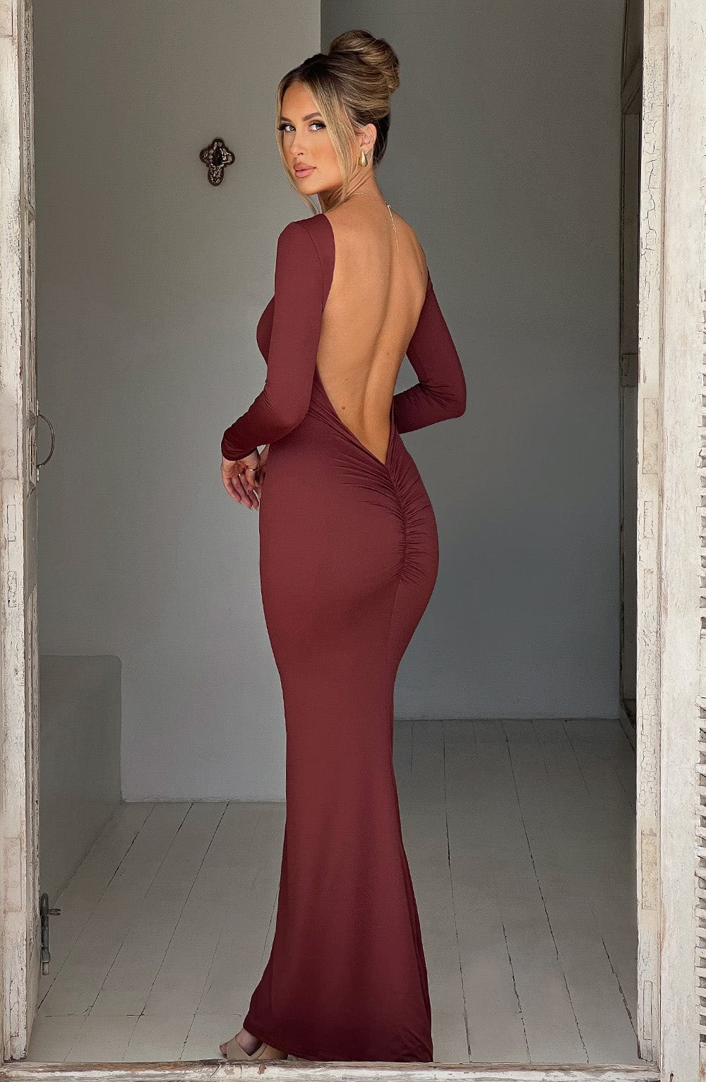 Filou's - Deep Cut Long Dress