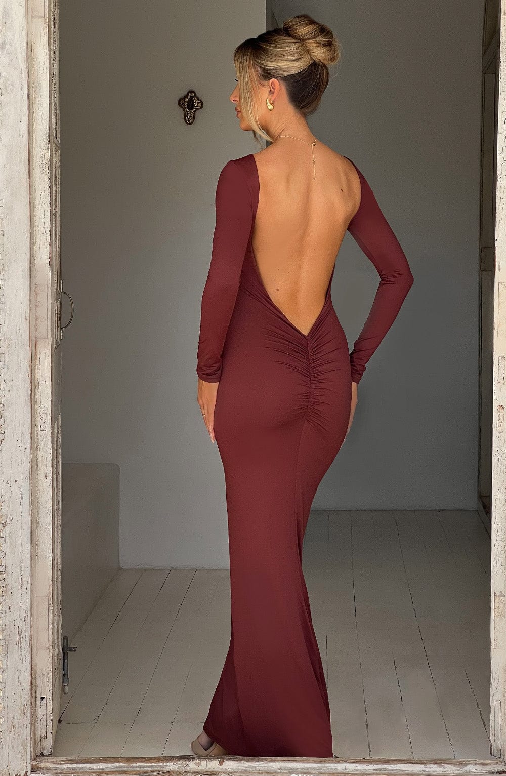 Filou's - Deep Cut Long Dress