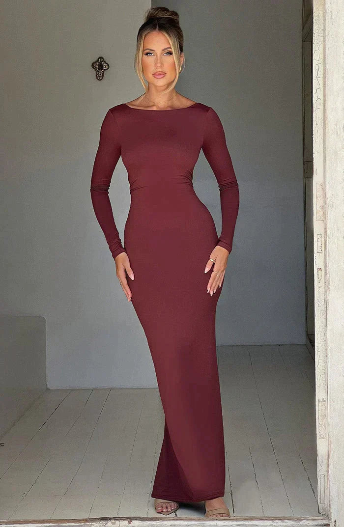 Filou's - Deep Cut Long Dress